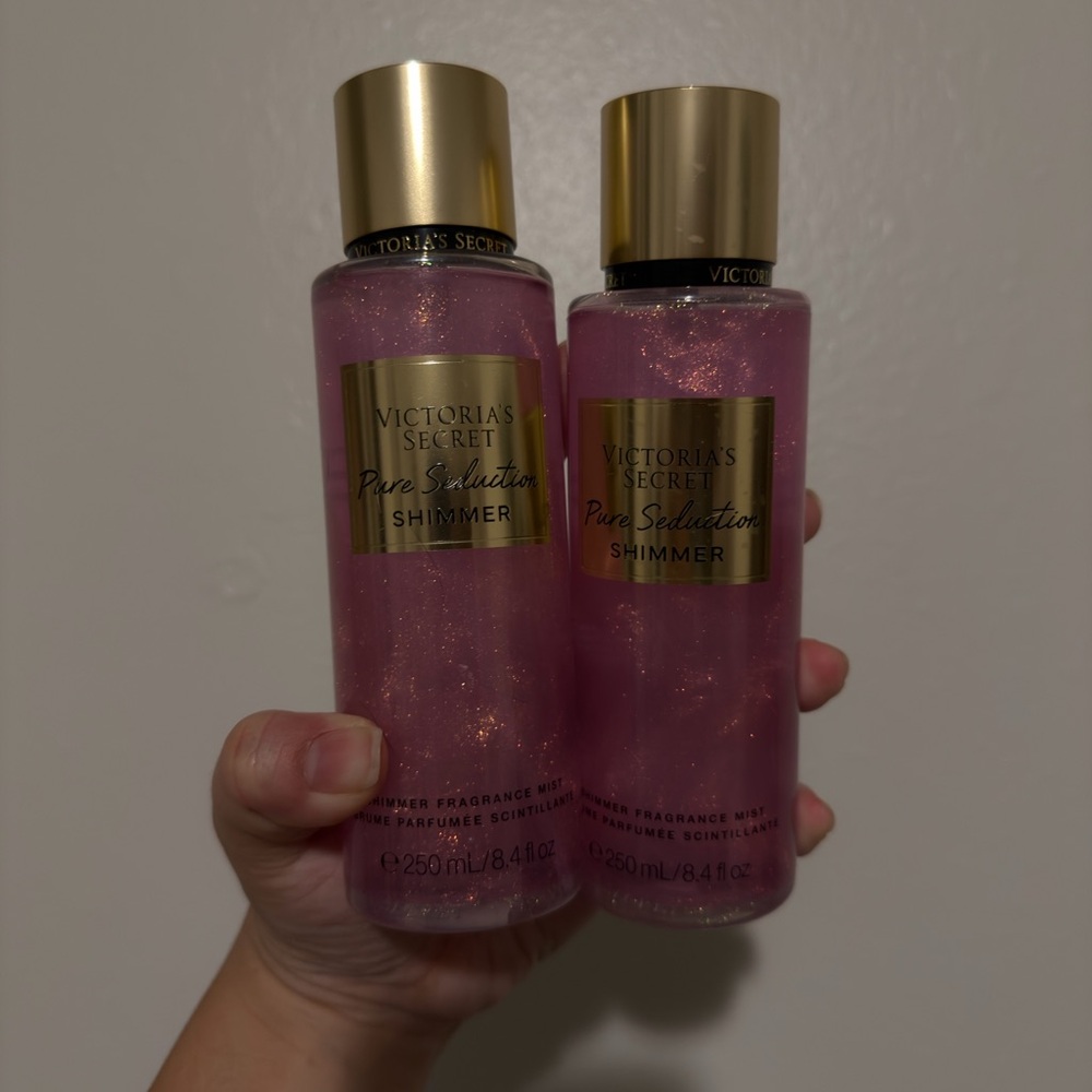 2 Victoria's Secret Pure Seduction Shimmer Perfumes